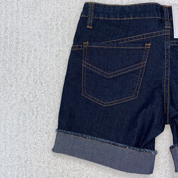 NWT 💙 Volcom Night Walks Skinny Bermuda Dark LOW RISE Size 5 - Picture 5 of 12